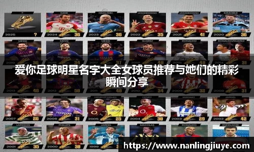 爱你足球明星名字大全女球员推荐与她们的精彩瞬间分享